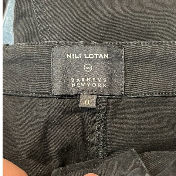 NILI LOTAN JENNA TUXEDO STRIPE SLIM FIT PANTS - Picture 8 of 8